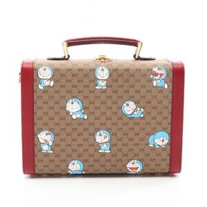 Gucci Doraemon Beauty Case Handbag Pvc #373723G15B